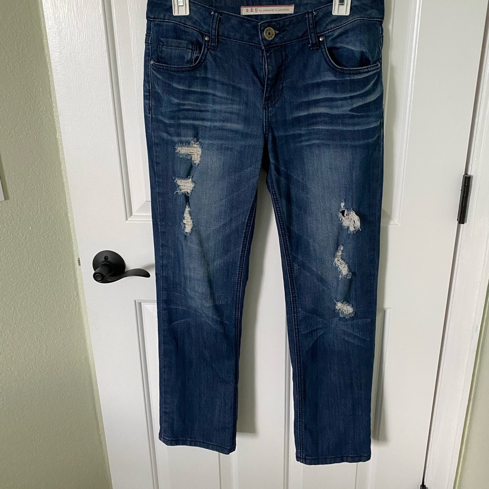 S&P Women’s Distressed Jeans